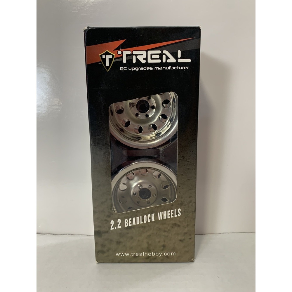 Treal Aluminium 2.2 Beadlock Wheels Rims Off Road RC Rock Crawler Industrial NEW